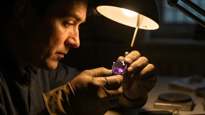 Quand faire restaurer un pendentif améthyste ?