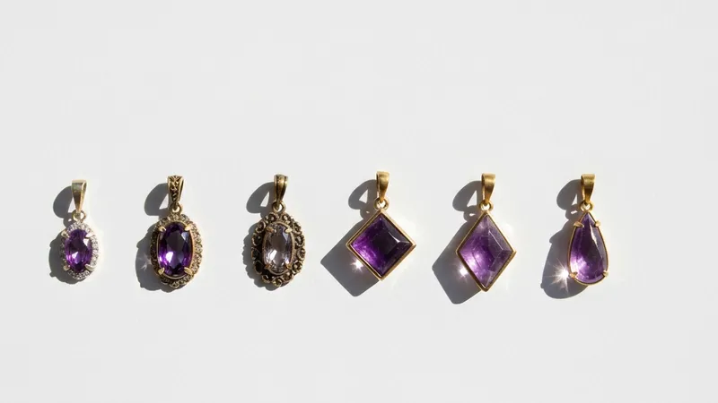 Styles de pendentifs améthystes selon les occasions